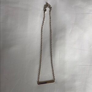 Gold Bar Necklace